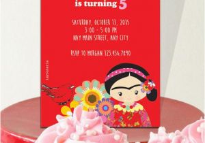 Frida Kahlo Birthday Invitations Frida Kahlo Invitation Frida Kahlo Birthday Frida Kahlo