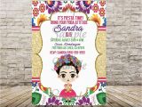 Frida Kahlo Birthday Invitations Frida Kahlo Invitation Invitaciones Frida Kahlo Frida