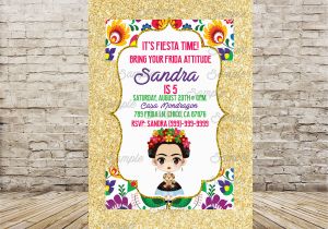 Frida Kahlo Birthday Invitations Frida Kahlo Invitation