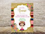 Frida Kahlo Birthday Invitations Frida Kahlo Invitations Frida Invitations Fridita