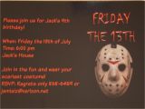 Friday the 13th Birthday Cards Friday the 13th Party Ideas Jamielz