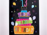 Friday the 13th Birthday Cards Signature Collection Birthday Card 13th Birthday Cake