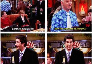 Friends Tv Show Birthday Meme Friends Tv Show Memes Friends Memes Gunther Awkwardness