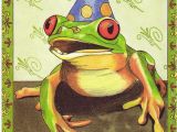 Frog Birthday Cards Free 17 Best Images About Frog Holiday Pics Etc On Pinterest