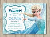 Frozen Birthday Invitations Walmart Frozen Birthday Invitation Elsa Invitation Girl Frozen