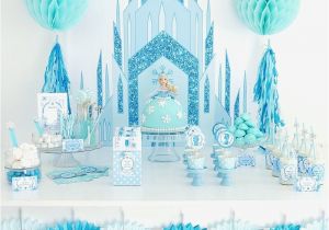 Frozen Decorations for Birthday Party A Frozen Inspired Birthday Party Party Ideas Party