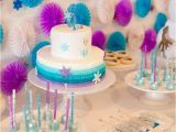 Frozen Decorations for Birthday Party Kara 39 S Party Ideas Vibrant Frozen Birthday Party Kara 39 S