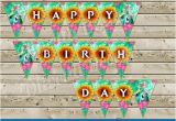 Frozen Fever Happy Birthday Banner Frozen Fever Happy Birthday Banner Instant Download Diy