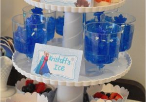 Frozen themed Birthday Decorations Frozen themed Party Food