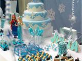 Frozen themed Birthday Decorations Kara 39 S Party Ideas Frozen themed Birthday Party Via Kara