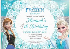 Frozen themed Birthday Invitation Cards 10 Frozen Birthday Invitation Free Psd Ai Vector Eps