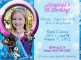 Frozen themed Birthday Invitation Cards 11 Frozen Invitation Template Free Sample Example