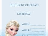 Frozen themed Birthday Invitation Cards 20 Frozen Birthday Party Ideas