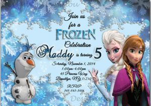 Frozen themed Birthday Invitation Cards 23 Frozen Birthday Invitation Templates Psd Ai Vector