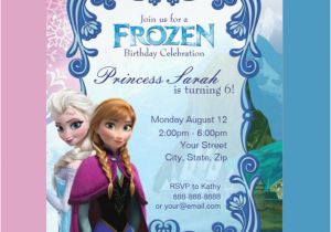 Frozen themed Birthday Invitation Cards 23 Frozen Birthday Invitation Templates Psd Ai Vector