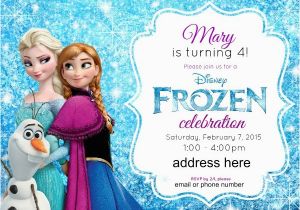 Frozen themed Birthday Invitations Disney 39 S Frozen Birthday Party Ideas Pink Purple Blue