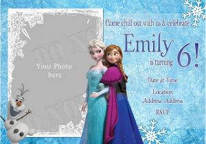 Frozen themed Birthday Invitations Elsa Frozen Birthday Party Invitation Ideas Bagvania