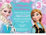 Frozen themed Birthday Party Invitations Cu1156 Frozen Birthday Invitation Template Girls