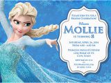 Frozen themed Birthday Party Invitations Elsa Frozen Birthday Party Invitation Ideas Bagvania