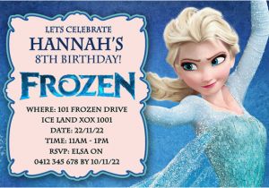 Frozen themed Birthday Party Invitations Frozen Birthday Party Invitations Bagvania Free