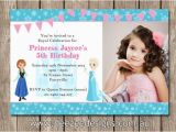 Frozen themed Birthday Party Invitations Frozen themed Photo Personalised Birthday Invitations