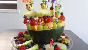Fruit Decoration for Birthday Fruit Birthday Cake Working Mom 39 S Edible Art