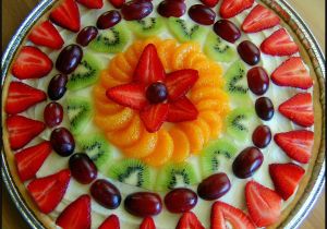 Fruit Decoration for Birthday Fruit Pizza the Recipe Box