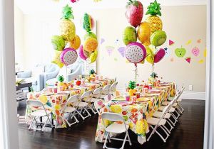 Fruit Decoration for Birthday Kara 39 S Party Ideas Colorful Tutti Frutti Birthday Party