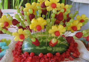 Fruit Decoration for Birthday Luau Party Homemade Decorations Home Party theme Ideas