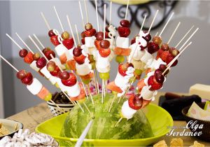 Fruit Decoration for Birthday Mad Scientist Birthday Party Decorations and Cupcakes