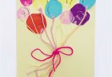 Fun Birthday Cards to Make Bunch Of Balloons Birthday Card Craft for Kids Creative