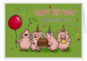 Funniest Birthday Cards Of All Time Happy Birthday From All Of Us Funny Birthday Card