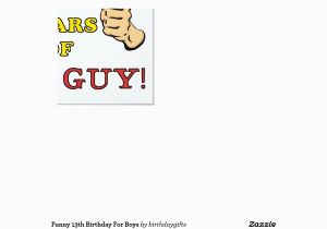 Funny 13th Birthday Cards Funny 13th Birthday for Boys 5 25 Quot Square Invitation Card