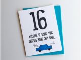 Funny 16th Birthday Cards Funny 16th Birthday Card 16th Birthday Card