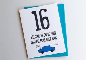 Funny 16th Birthday Cards Funny 16th Birthday Card 16th Birthday Card