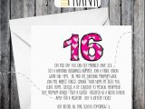 Funny 16th Birthday Cards Funny Alternative Banter 16th Birthday Card son Daughter