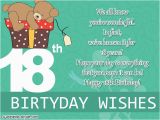Funny 18th Birthday Card Messages 18th Birthday Wishes Greeting and Messages Wordings and