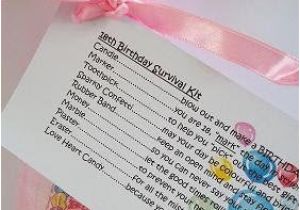 Funny 18th Birthday Gifts for Him 18th Birthday Girl Survival Kit Novelty Fun by