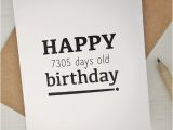 Funny 20th Birthday Cards the 25 Best 20th Birthday Presents Ideas On Pinterest