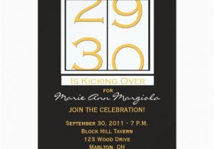 Funny 30th Birthday Invites Fun 30th Birthday Party Invitation Zazzle