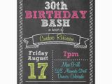 Funny 30th Birthday Invites Fun Sketch Typography 30th Birthday Invitations Paperstyle