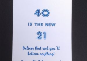Funny 40 Year Old Birthday Cards 40th Birthday Card Card for 40 Year Old Funny 40th Milestone