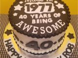 Funny 40th Birthday Cake Ideas for Him 40th Birthday Cake All buttercream with Fondant