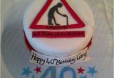 Funny 40th Birthday Cake Ideas for Him 40th Birthday Cake Old Man by Stephanie Sell Awesome