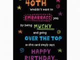 Funny 40th Birthday Card Sayings 40th Birthday Quotes for Friends Quotesgram