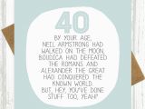 Funny 40th Birthday Cards for Men by Your Age Funny 40th Birthday Card by Paper Plane