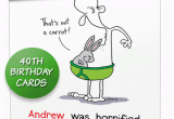 Funny 40th Birthday Cards Free 40th Birthday Card