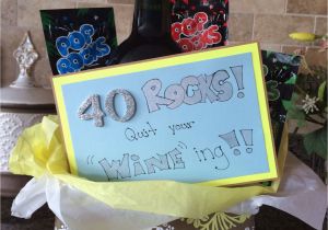 Funny 40th Birthday Gifts for Him 40th Birthday Gift Idea Creative Gift Ideas 40th