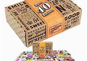 Funny 40th Birthday Gifts for Man Amazon Com Vintage Candy Co 40th Birthday Retro Candy