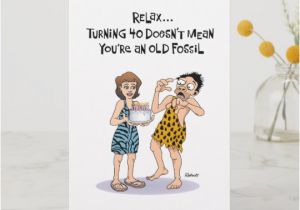 Funny 40th Birthday Ideas for Him Funny 40th Birthday Greeting for Him Card Zazzle Com